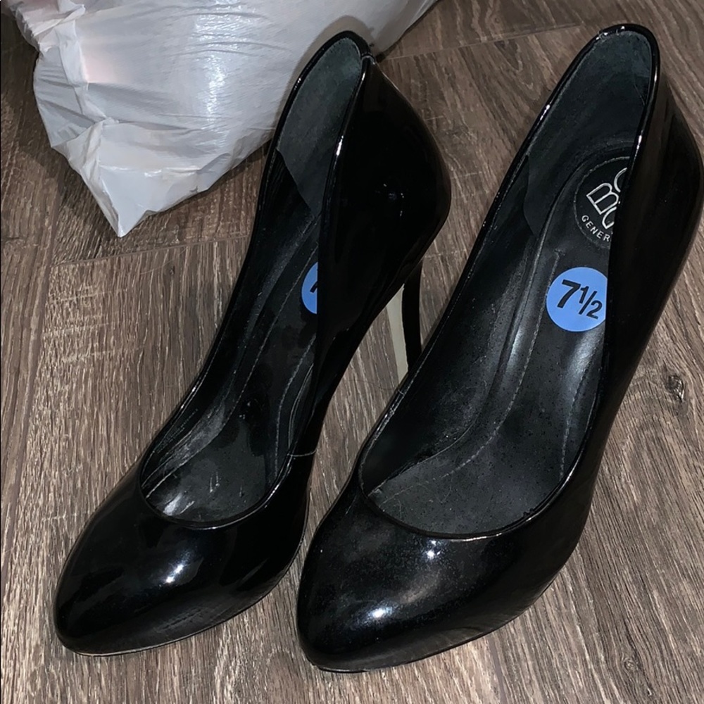 Black heels